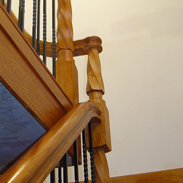 Vic Ash 37° Handrail for Stairs & Steps